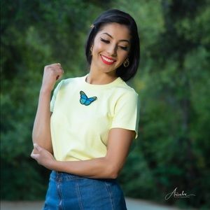 Customade T-shirts with your favorite butterfly